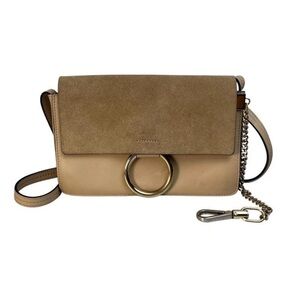 Chloe Tan Leather Crossbody Bag